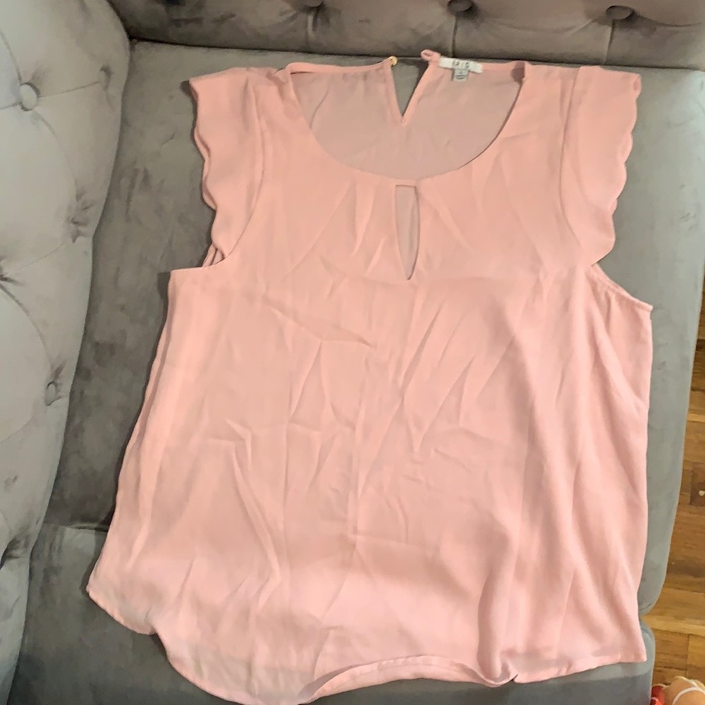 Blush blouse